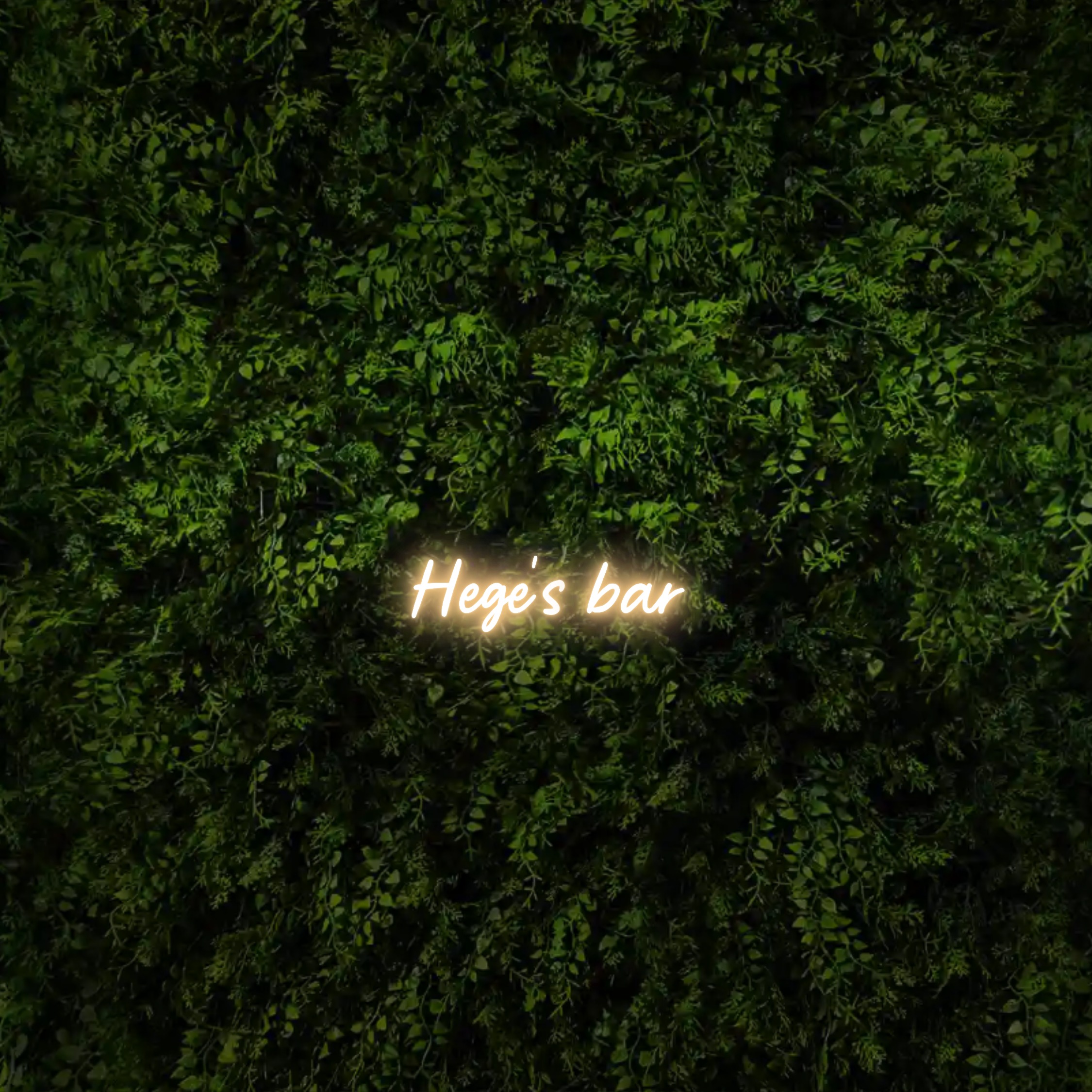 Hege’s bar – Neon Sign