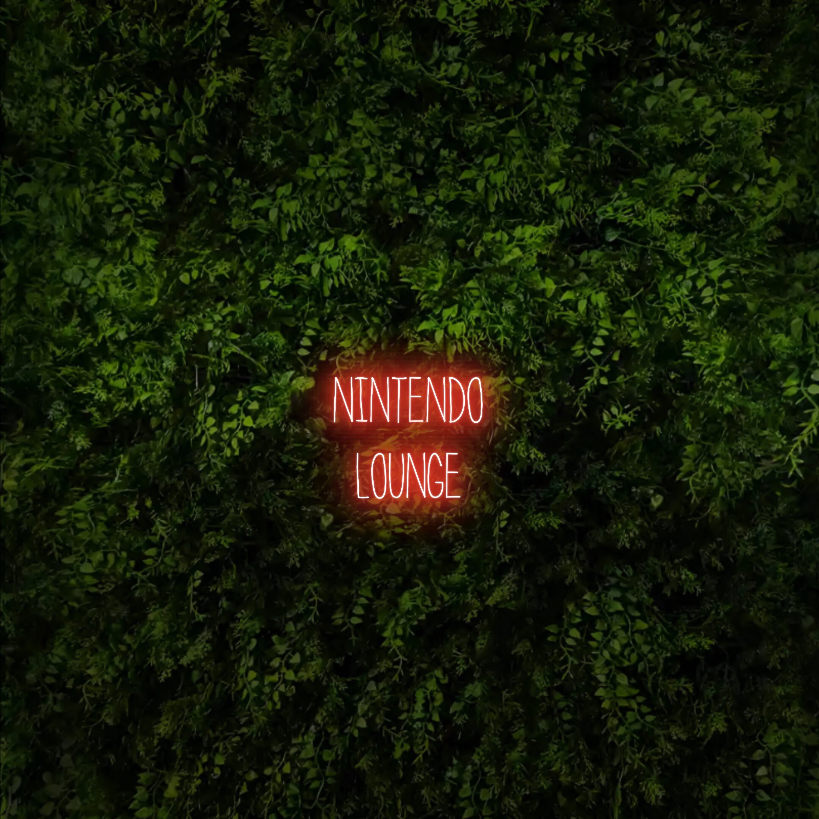Nintendo 
Lounge – Neon Sign