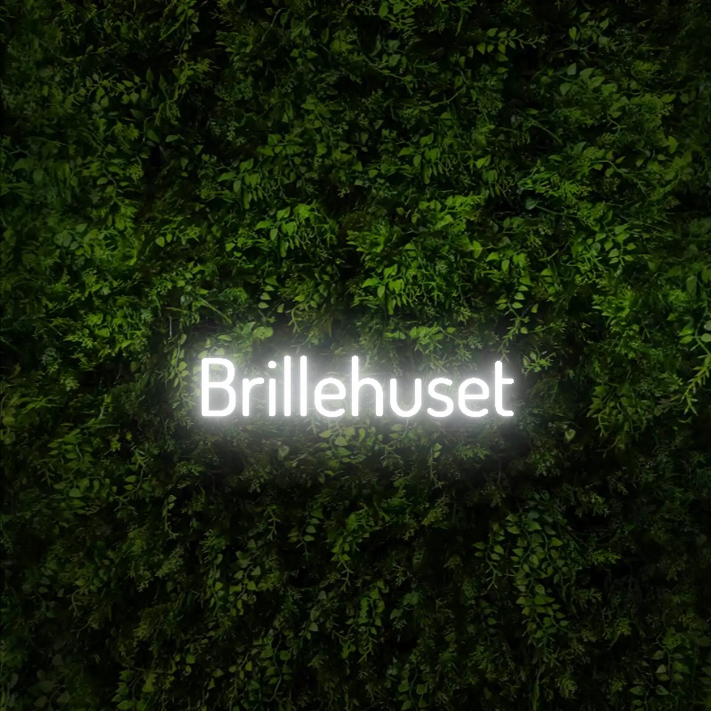Brillehuset – Neon Sign
