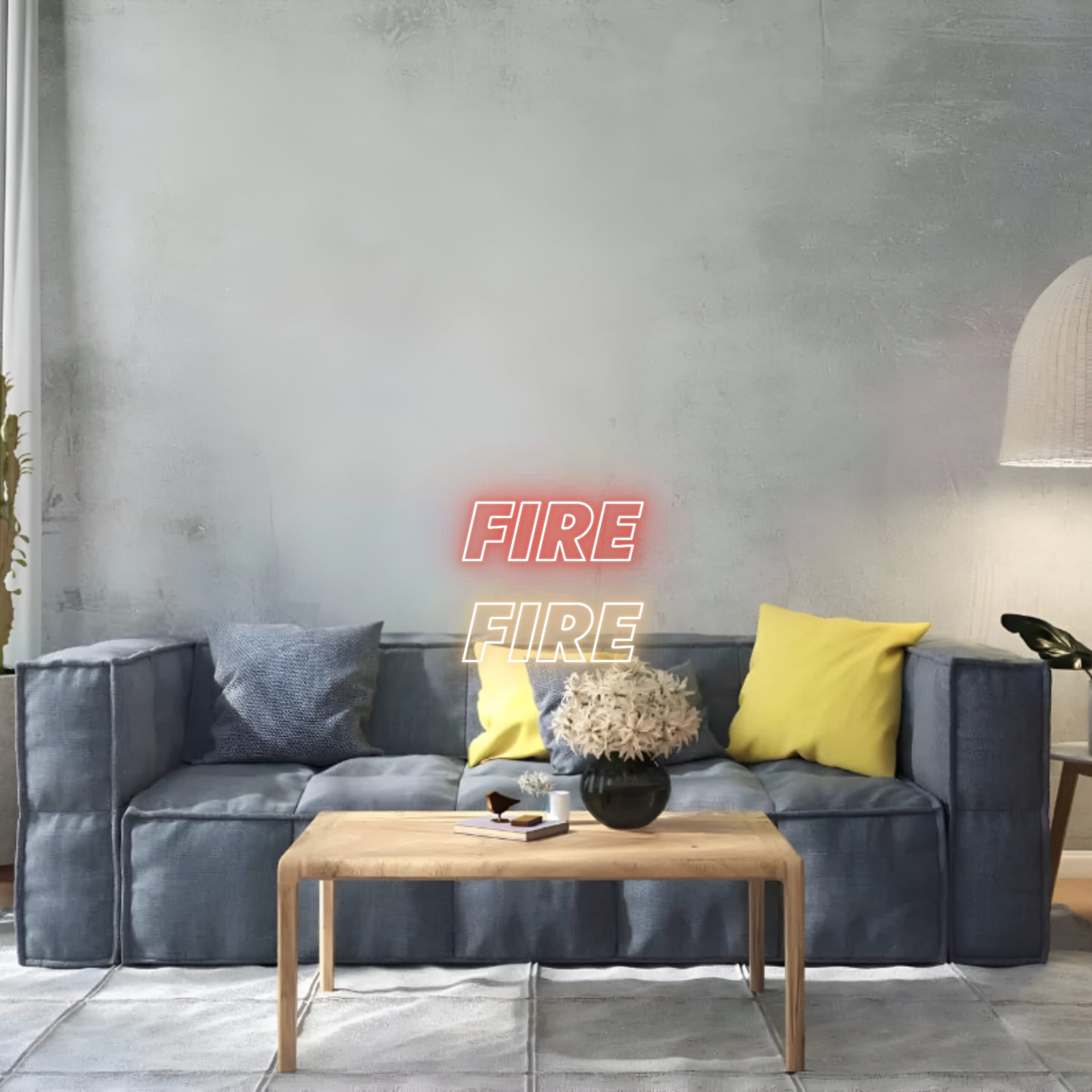 FIRE 
FIRE – Neon Sign