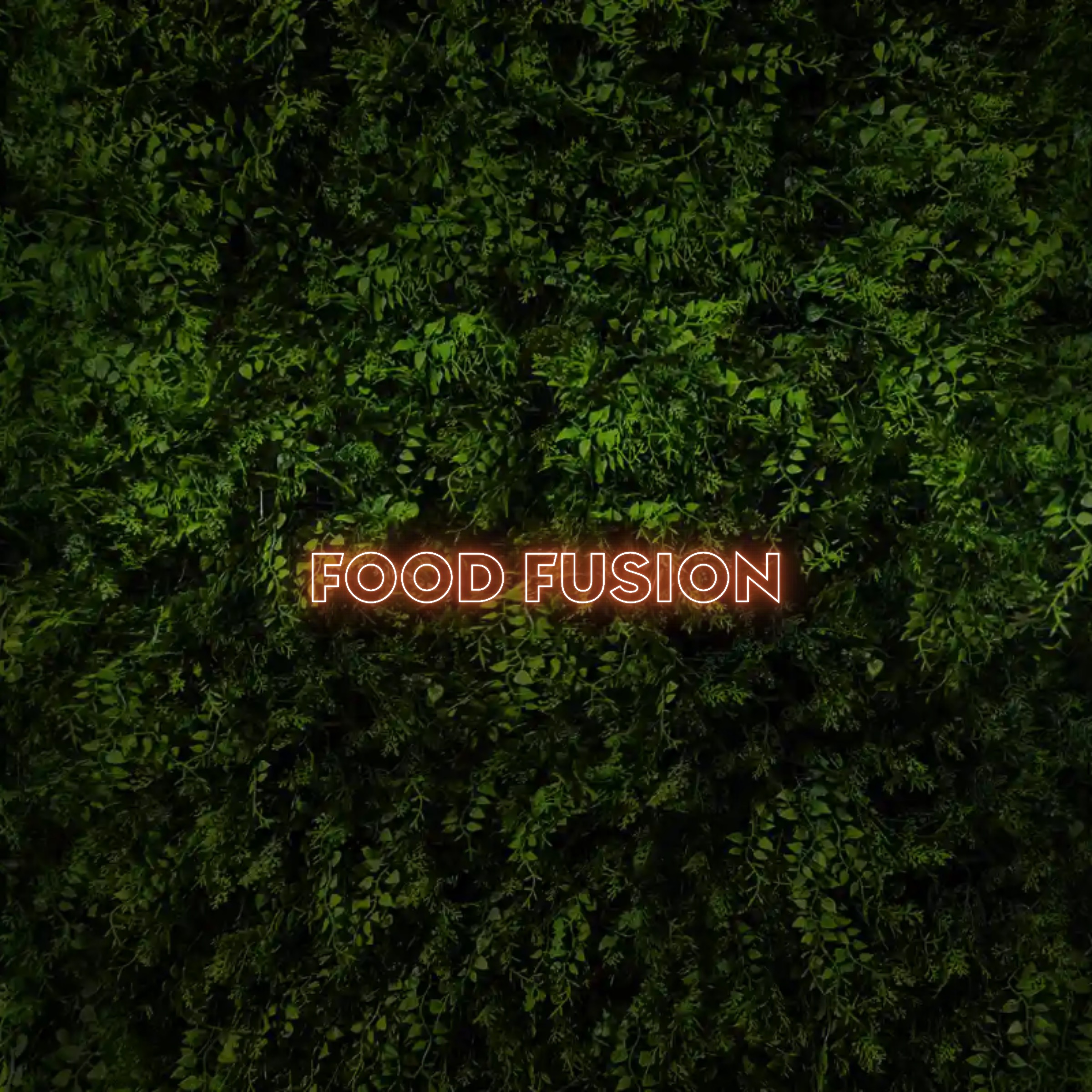 FOOD FUSION – Neon Sign